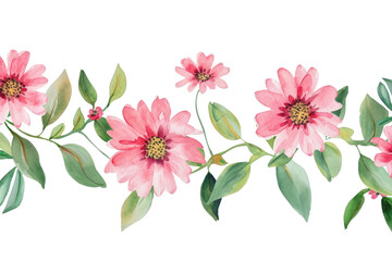 Fototapeta premium PNG Pink flower blossom nature plant.