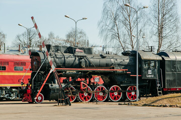 old steam locomotive