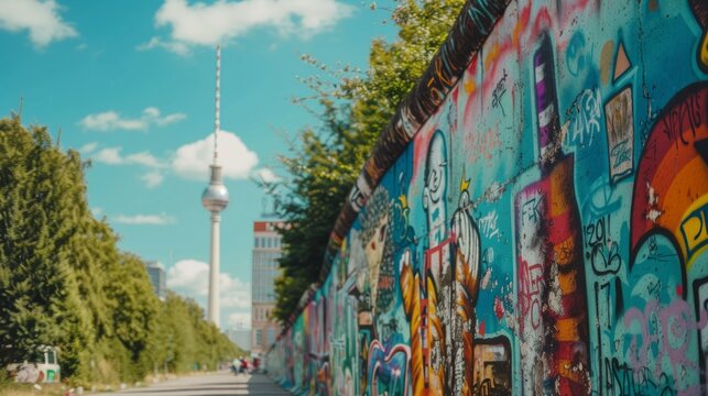 With a vibrant mural, Berlin celebrates cannabis with colorful street art