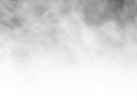 Black gradient transparent fog smoke cloud