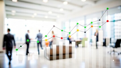 Dynamic Business Metrics Overlay with Graphical Elements
