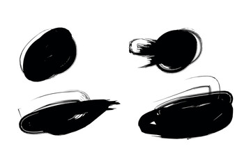 hand-drawn illustration of brush 