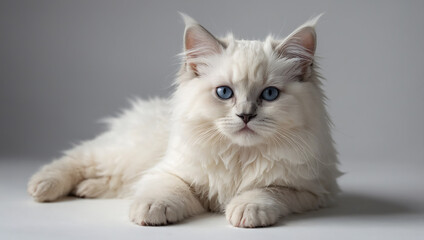 white persian cat