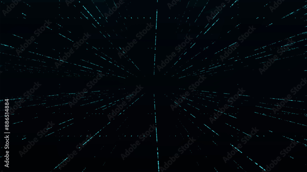 Poster abstract digital background. big data visualization. data flow information. concept of digital commu