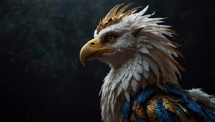 Fototapeta premium portrait of a bald eagle