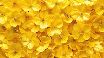 Obraz premium close up yellow flowers background