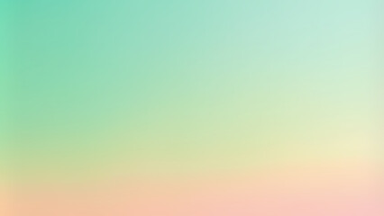 Obraz premium Gradient Green to Pink - Abstract Background