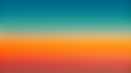 Gradient Sunset Hues Abstract Background