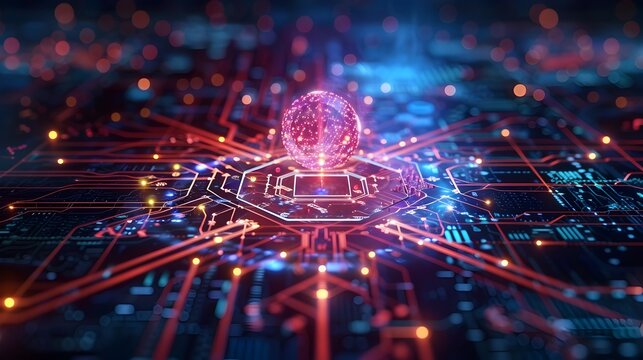 Quantum Computing Infographic Highlighting its Transformative Potential Across Various Industries and Applications