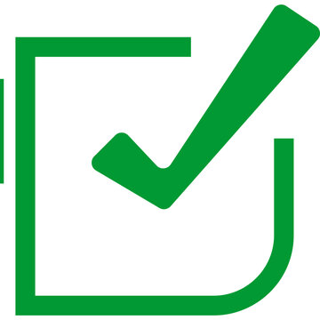 Modern Cheklist Icon