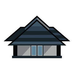 house icon isolated on white