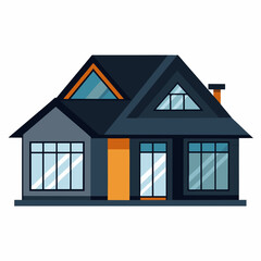 house icon isolated on white