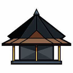 house icon isolated on white