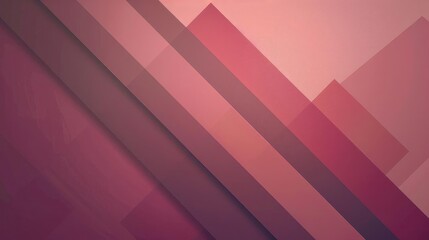 Obraz premium A geometric pattern using a limited color palette of mauve, dusty pink, and brown. The design should be simple and elegant, with clean lines and a minimalist aesthetic.