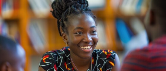 Youth mentoring peers in a leadership workshop, fostering growth and empowerment