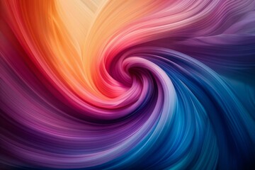 Fototapeta premium Colorful Abstract Swirl
