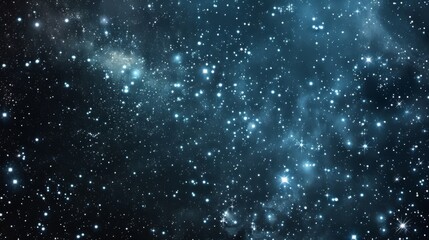 Fototapeta premium The cosmos filled with countless stars