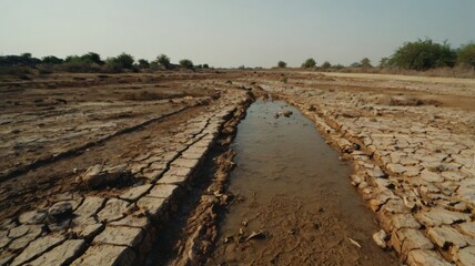 A natural pollution dryness nature problem