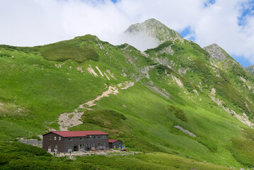 前剱と剣山荘