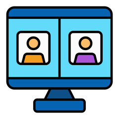 Video Conference Icon