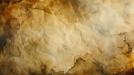 A vintage painting of a wall in brownish hues with spots, evoking a sense of nostalgia and timelessness.
