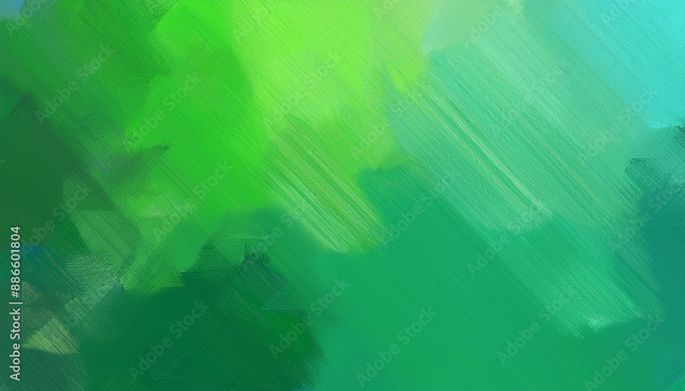 Poster painting background texture with medium sea green and sea green colors and space for text or image. 