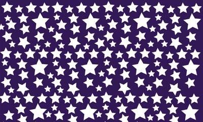star pattern seamless with blue  background 