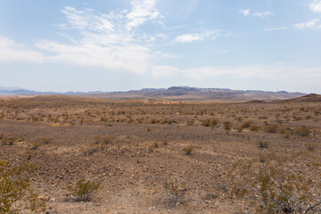 desert landscape in state country