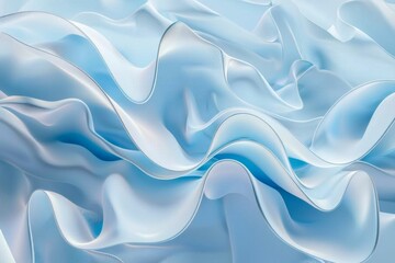 Obraz premium Abstract background with light blue geometrical