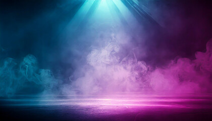 The dark stage shows empty dark blue purple pin background.