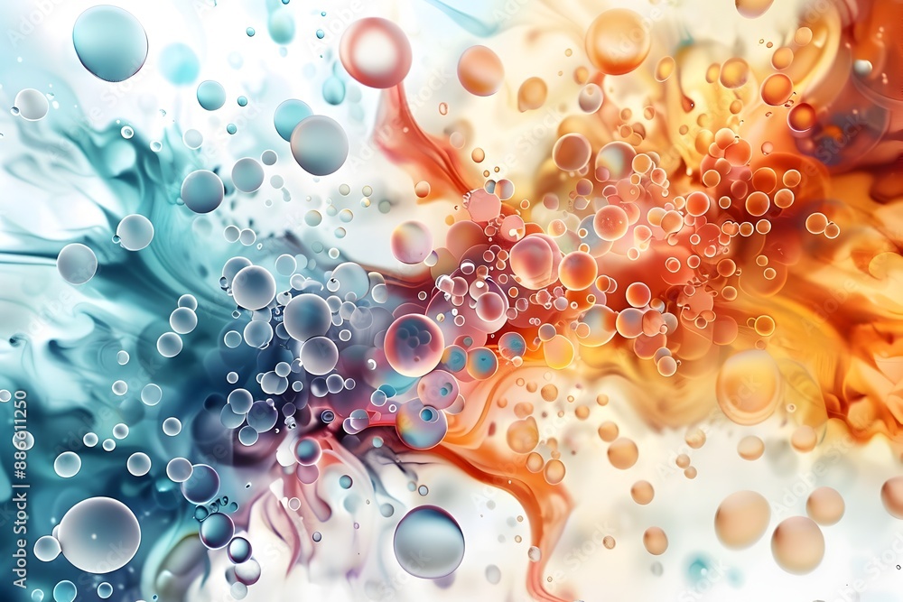 Poster vibrant cellular structures of salmon melanocytes:an abstract interpretation