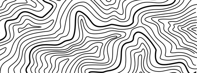 Contour background. Topographic map pattern background. Abstract wavy lines background. Background with topographic contours. Topographic contour map background.