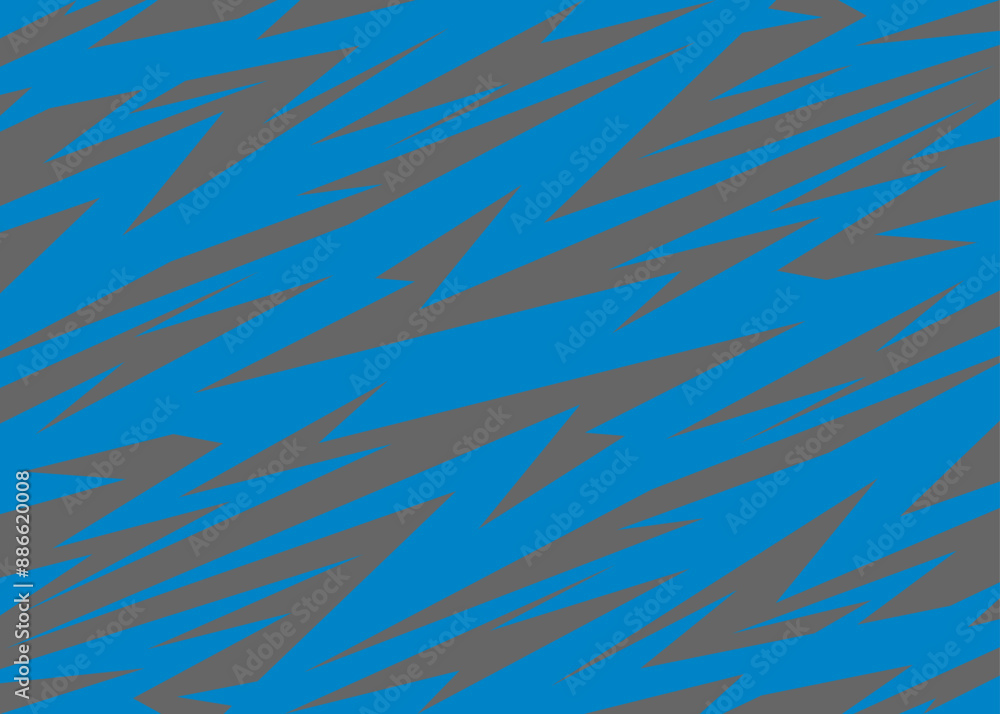 Poster abstract background with reflective arrow and spike pattern
