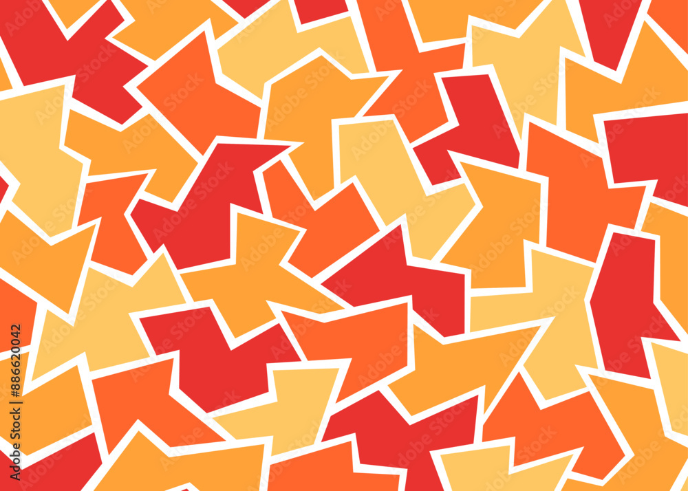 Aufkleber abstract background with colorful geometric pattern