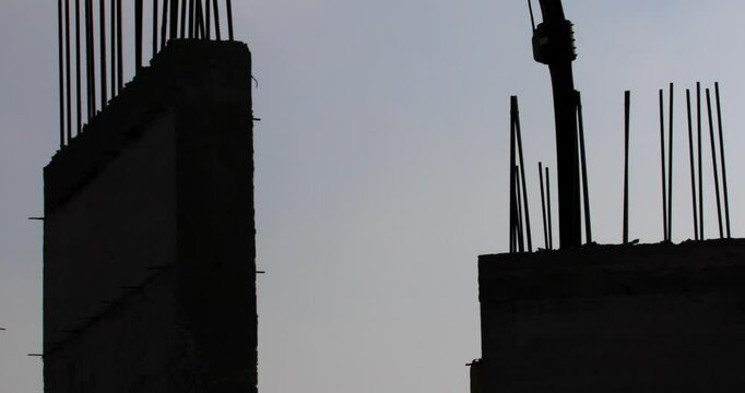 Posa in opera di strutture in calcestruzzo