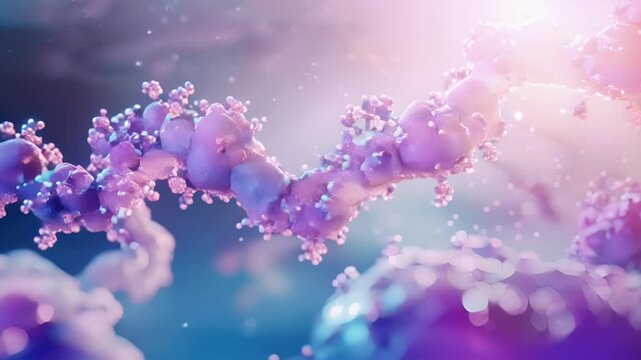 A detailed image of a checkpoint protein responsible for halting the cell cycle if errors are detected.