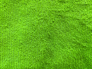 Green Towel Texture Background