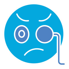 Obraz premium Monocle Icon