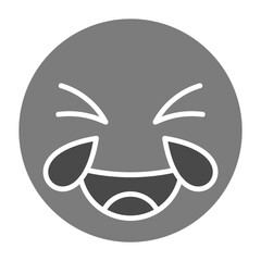 Fototapeta premium Laughing Icon