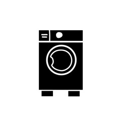 washing machine silhouette icon
