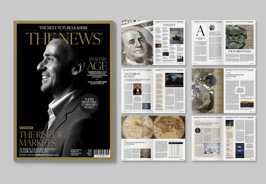 News Magazine Template