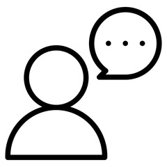icon bubble chat