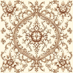 seamless pattern with flowers
