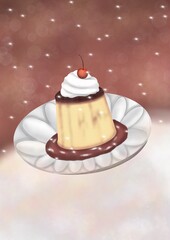 Japanese Custard Pudding