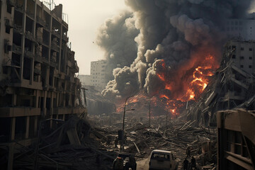 War's Toll: The Devastating Impact on Buildings and Infrastructure