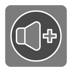Obraz premium Volume Up Icon