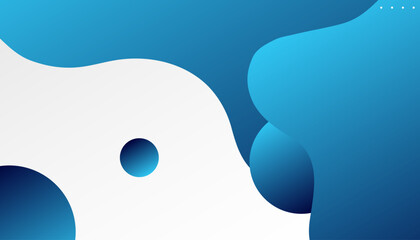 Blue wave background. Dynamic shapes composition. Applicable for gift card,cover,poster. Poster design
