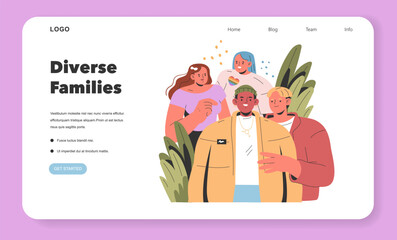 Test Tube Babies. Flat Vector Illustration