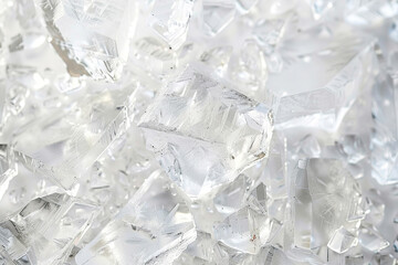 Generative ai on theme of beautiful texture transparent ice for design natural abstract background
