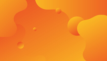 Geometric abstract background with orange background.  Modern and Creative Trend design in vector illustration
